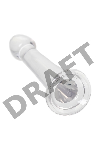 Нереалистичный фаллоимитатор Jelly Dildo XL Toyfa Basic, TPE, прозрачный, 22 см