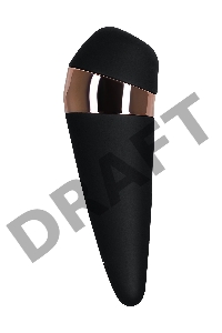 Вакуум-волновой бесконтактный стимулятор клитора Satisfyer PRO 3 Vibration, силикон, черный, 14 см.