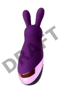 Стимулятор эрогенных зон Eromantica BUNNY, силикон, фиолетовый, 12,5