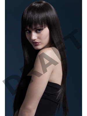 Парик Длинный Джессика (каштановый) (Fever)