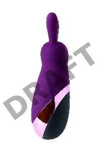 Стимулятор эрогенных зон Eromantica BUNNY, силикон, фиолетовый, 12,5