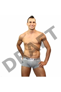 Трусы мужские хипсы серые, XXXL