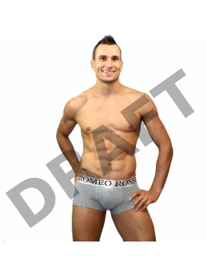 Трусы мужские хипсы серые, XXXL