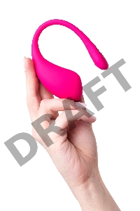 Виброяйцо LOVENSE Lush 3, силикон, розовый, 18 см