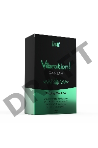 Жидкий интимный гель с эффектом вибрации Ganjah, 15мл