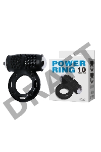 Эрекционное кольцо с вибрацией POWER RING 10