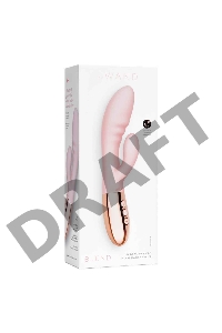Вибромассажер с двойной стимуляцией le WAND BLEND розовое золото