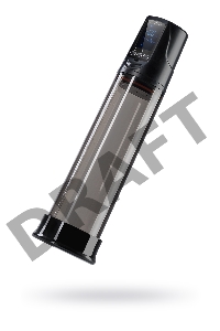 Автоматический вакуумный тренажер для мужчин Erotist ToZoom, ABS пластик, черный, 28,5 см