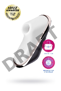 Вакуум-волновой бесконтактный стимулятор клитора Satisfyer Pro Traveler, силикон, черный, 9,5 см.
