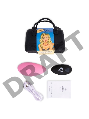Розовый вибромассажер в трусики с пультом ДУ Panty Vibe Remote Controlled Vibrator