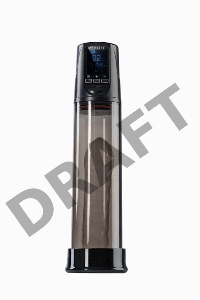 Автоматический вакуумный тренажер для мужчин Erotist ToZoom, ABS пластик, черный, 28,5 см