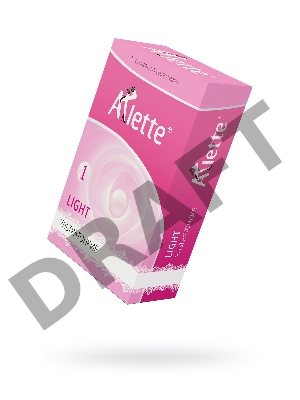 Презервативы Arlette №6, Light Ультратонкие 6 шт.