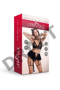 Костюм Игривой кошечки Черный S/M