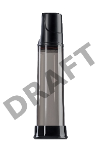 Автоматический вакуумный тренажер для мужчин Erotist ToZoom, ABS пластик, черный, 28,5 см