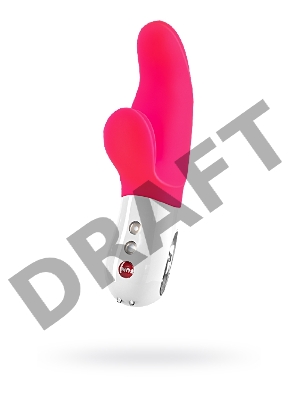 Вибратор Fun Factory MiSS BI, силикон, розовый, 17 см
