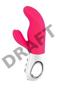 Вибратор Fun Factory MiSS BI, силикон, розовый, 17 см