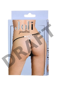 Трусики со стразами Joli Aileen, черный, OS