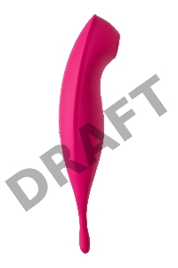 Вакуум-волновой бесконтактный стимулятор клитора Satisfyer Twirling Pro, силикон, красный