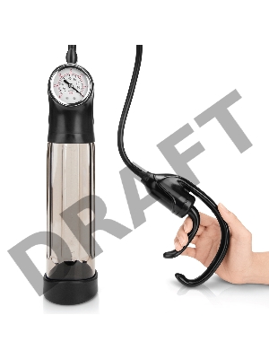Помпа с манометром и удобным рычагом Mojo Momentum