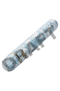 Голубой классический вибратор Naughty Bits Mother Fucker Personal Vibrator - 18 см.