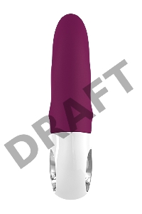 Вибратор Fun Factory MiSS BI, силикон, красный, 17 см