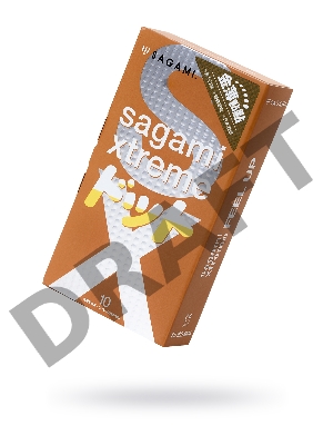 Презервативы латексные Sagami Xtreme Feel Up №10, 19 см