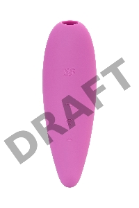 Вакуум-волновой бесконтактный стимулятор клитора Satisfyer Curvy 3+, силикон, розовый, 14,5 см.