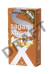 Презервативы латексные Sagami Xtreme Feel Up №10, 19 см
