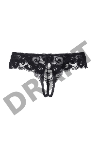 Эротические трусики Erolanta Madison, черный (46-48)
