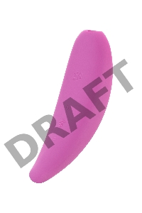 Вакуум-волновой бесконтактный стимулятор клитора Satisfyer Curvy 3+, силикон, розовый, 14,5 см.