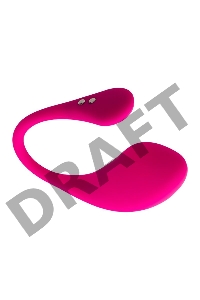 Виброяйцо LOVENSE Lush 3, силикон, розовый, 18 см