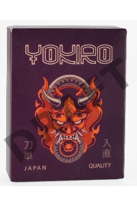 Презервативы тонкие с гладкой поверхностью YOKIRO Ultra Thin 3шт