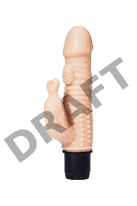 Реалистичный вибратор TOYFA  A-Toys Fand, TPE, телесный, 17,5 см