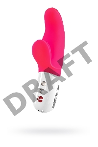 Вибратор Fun Factory MiSS BI, силикон, розовый, 17 см