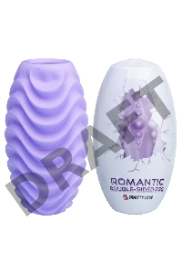 Мастурбатор-мини двусторонний, Romantic, сиреневый