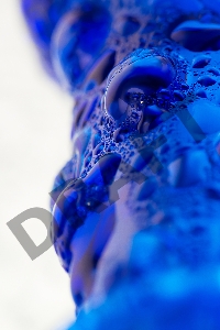 Анальная втулка Sexus Glass, стекло, синяя, 16 см, Ø 3,5 см