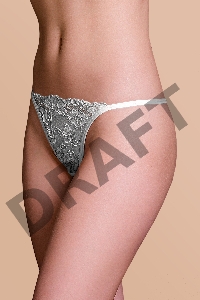 Трусики со стразами Joli Gina, белый, OS