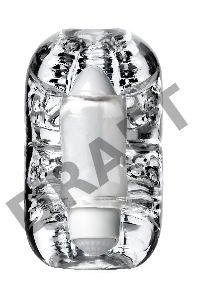 Мастурбатор нереалистичный Lingam by TOYFA  Khani, TPE, прозрачный, 9 см