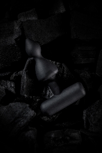 Анальная вибровтулка Erotist, черный, силикон, 8,5 см