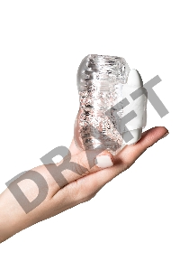 Мастурбатор нереалистичный Lingam by TOYFA  Khani, TPE, прозрачный, 9 см