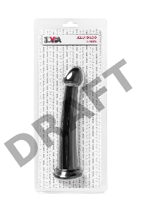 Нереалистичный фаллоимитатор Jelly Dildo L Toyfa Basic, TPE, черный, 20 см