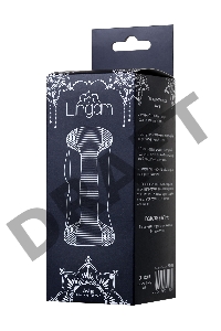 Мастурбатор нереалистичный Lingam by TOYFA  Asha, TPE, прозрачный, 14 см