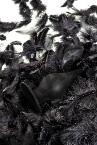 Анальная втулка Erotist Spade L, сайлекспан, чёрный, 11 см