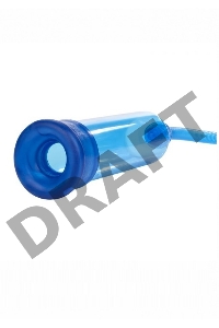 Синяя вакуумная помпа Head Coach Penis Pump 