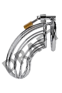 Пояс верности мужской TOYFA Metal, серебряный