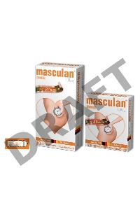Презервативы Masculan Ultra 3,  10 шт.  Кольца и пупырышки с анестетиком (Long Pleasure)   ШТ