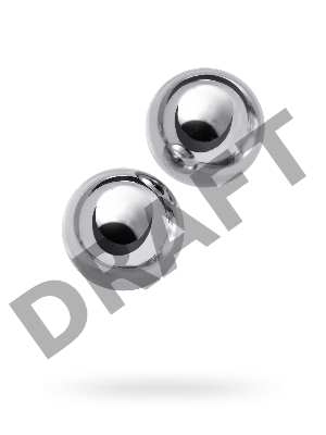 Вагинальные шарики Metal by TOYFA, металл, серебряные, Ø 2,5 см