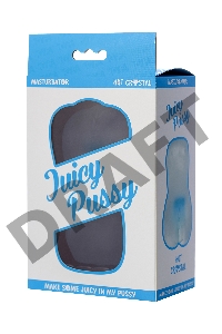 Мастурбатор реалистичный TOYFA Juicy Pussy Hot Crystal, TPE, 14,5 см