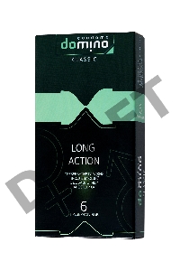Презервативы Luxe  DOMINO CLASSIC Long action 6 шт, 18 см