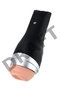 Мастурбатор нереалистичный Satisfyer  Men Classic, TPE, чёрный, 25,4 см.